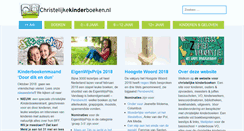 Desktop Screenshot of christelijkekinderboeken.nl