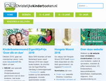 Tablet Screenshot of christelijkekinderboeken.nl